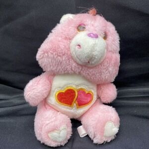 Vtg Kenner Care Bears Love-alot bear Vintage Plush Stuffed Animal Toy 6 Inch